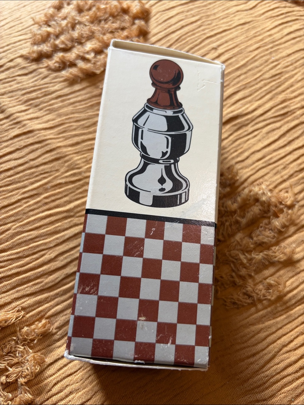 Vintage Avon The Pawm II Chess Piece Spicy After Shave full Bottle w/Box